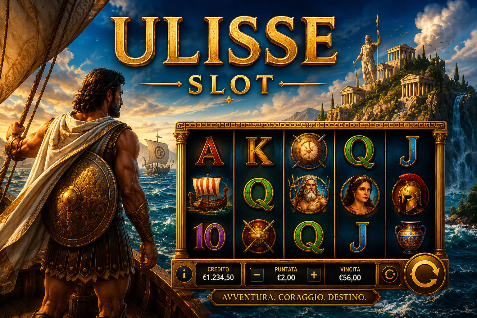 Esperienza mobile della Ulisse Slot